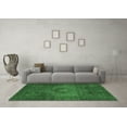 thumbnail image 3 of Ahgly Company Indoor Rectangle Abstract Emerald Green Modern Area Rugs, 5' x 8', 3 of 4