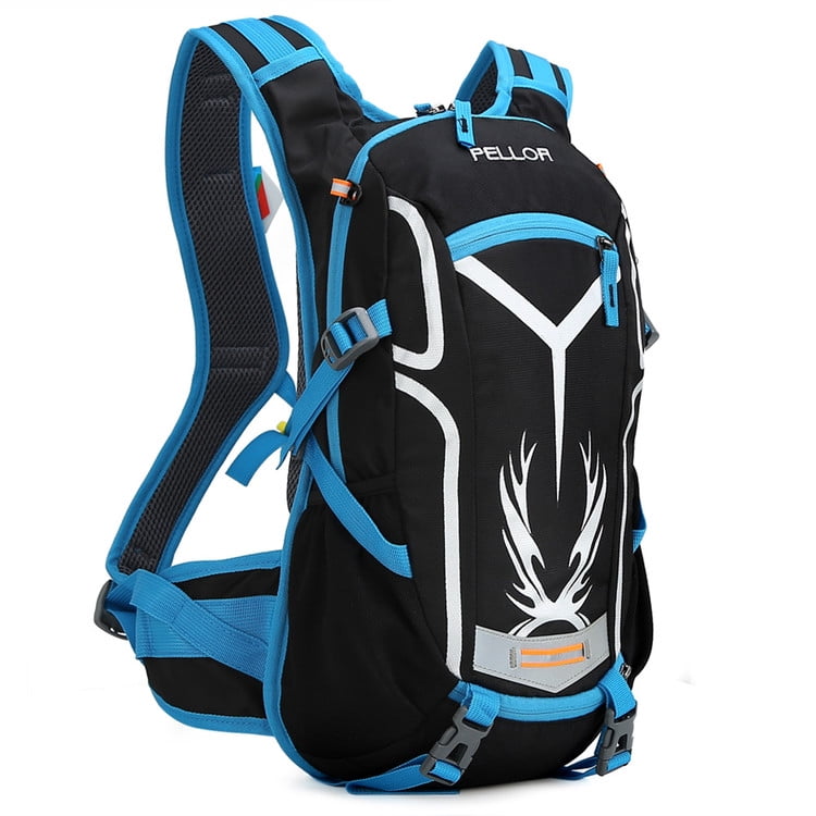 Pellor 18L Cycling Bike Backpack Water Bag with Rain Cover by Pellor