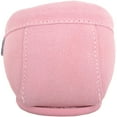 thumbnail image 3 of SNUGRUGS Grace Womens Suede Moccasins with Floral Cotton Inner and Rubber Sole - Pink - US 11, 3 of 7