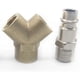 thumbnail image 4 of Compressed Air Connector, Compressed Air Switch, With Two 1/4" Threaded Connectors, Made Of Rust Resistant Brass, 4 of 4