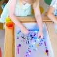 thumbnail image 5 of Glo Pals - Reusable Light-Up Cubes for Sensory Play 4pk - Party Pal - White, 5 of 5