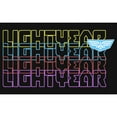 thumbnail image 2 of Men's Lightyear Stacked Colorful Logo Tank Top Black Medium, 2 of 5