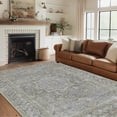 thumbnail image 5 of Area Rugs for Living Room 5'x 7' Machine Washable Vintage Print Large Throw Non Slip Bedroom Rugs, 5 of 6