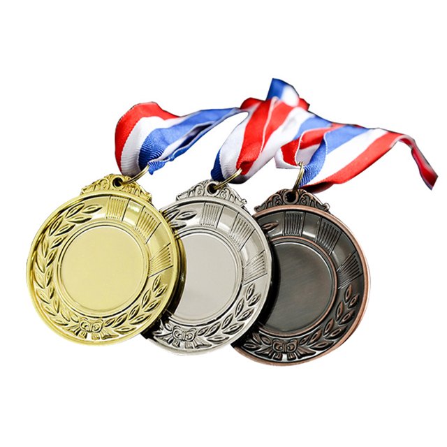 3Pcs Marathon Sports Metal Medals Universal Medals Sports Competition Medals