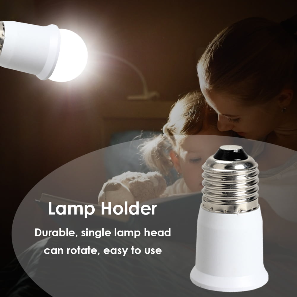 E27 Lamp Holder Rotary Adjustable LED Light Bulb Socket Base Adapter Converters 