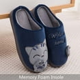 thumbnail image 3 of Winter Warm Men Women Indoor Shoe Couples House Slipper, 3 of 6