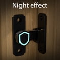 thumbnail image 2 of Wweixi Bathroom Lock With Mounting Screws degree door lock Heavy Duty Gate Latch For Garden Window Sliding Barn Door Lock, 2 of 6