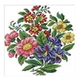 thumbnail image 4 of nto de tampado de Bricoje Preimpreso Patrón de Mariposa Navidad 28 x 28cm 14CT Macarena Kits de punto de cruz de flor, 4 of 8