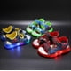 thumbnail image 2 of Sandalias de verano para niños de Disney, sandalias deportivas luminosas con luz Led ostentosas para bebés y niños, zapatos Unisex de Spiderman para niños, zapatos 22 Gao Jinjia LED, 2 of 2
