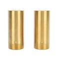 thumbnail image 2 of 2 Pack Professional 304 Stainless Steel Salt and Pepper Shaker Seasoning Bottles for Kitchen Camping Outdoor BBQ Gold, 2 of 4