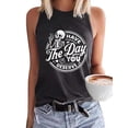 thumbnail image 2 of Gpoecd Débardeurs Graphiques pour Femmes Été Décontractés Sans Manches Col Rond Basiques Noirs T-Shirts Imprimés Camisole pour Femmes Noir,m, 2 of 3