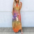 thumbnail image 1 of LOVZFMLL Robes Robe Sans Manches Unie Mode Dos Nu pour Femmes, 1 of 5