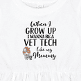 thumbnail image 4 of Inktastic Vet Tech Mom Veterinary Technician Girls Baby Dress, 4 of 5