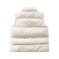 Women'S Puffer Vest Winter Warm Puffer Vest Crop Sleeveless Outerwear