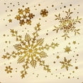 thumbnail image 2 of Lydiaunistar Christmas Snowflake Stencil Template Reusable Plastic Painting DIY Crafts Templates Xmas Snowflake Decor for Wood Window Glass Greeting Card, 2 of 3