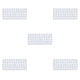 thumbnail image 1 of Molde reutilizable Wosthever 64 unids/set alfabeto letras pastel galleta Fondant hogar DIY Paquete rosa Type2 NO2, 1 of 6