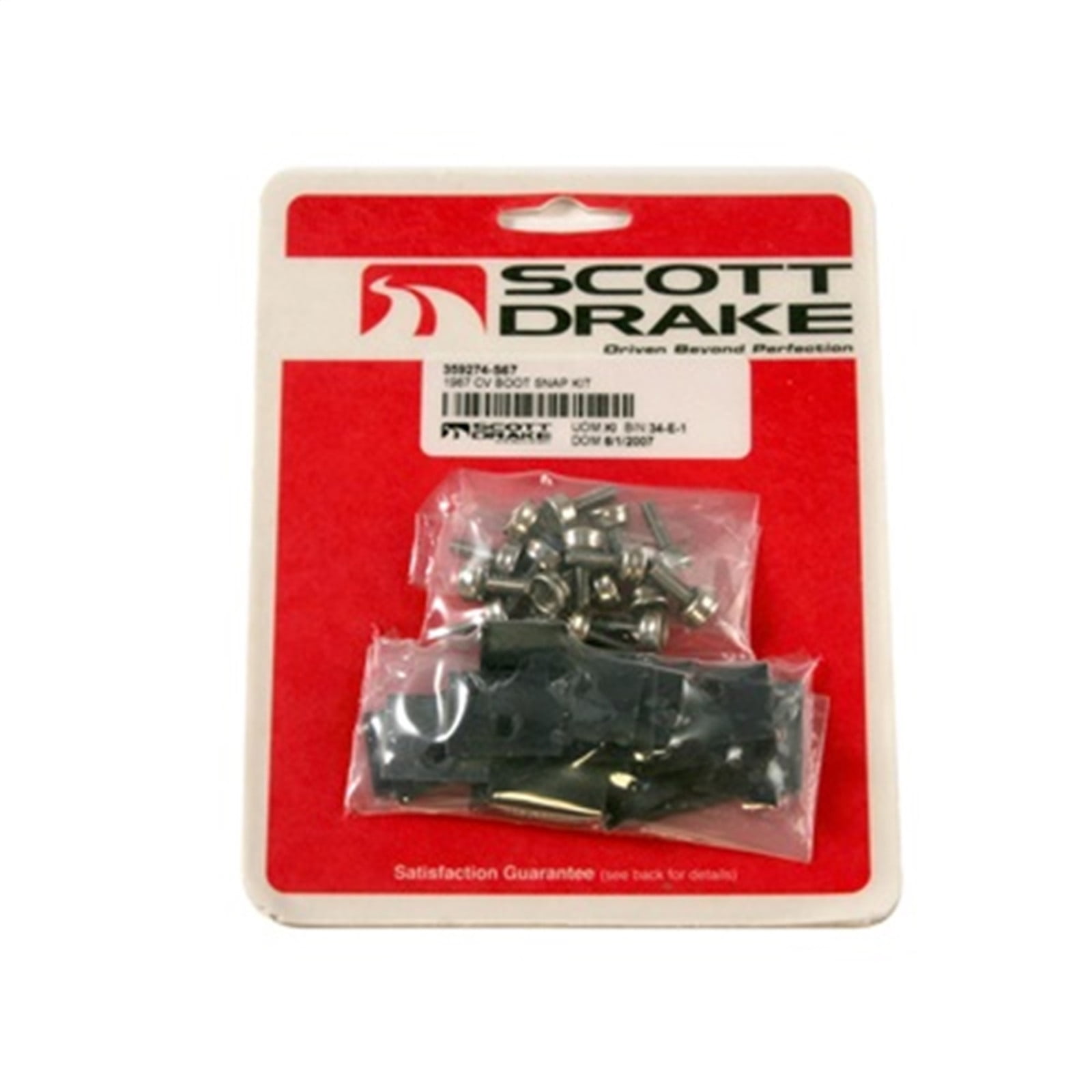 Scott Drake 359274S67 Convertible Top Boot Snap Kit