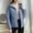 *Blue, variant on Womens Puffer Hooded Jackets, Lightweight Casual Winter Quilted Zip Up Padded Outerwear Beige,Womens Plus XXS