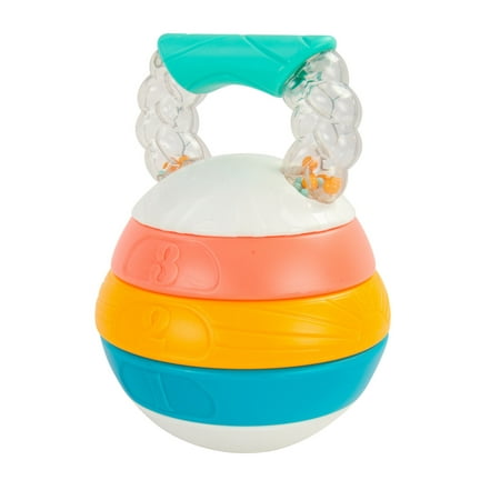 Bebé Fuerte Stack & Count Kettlebell™ Activity Toy – Baby Toy for 6 months+
