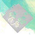 thumbnail image 3 of 1Pcs Background Texture Stencils For Art Painting Grey Washable PET, 3 of 8
