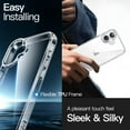 thumbnail image 6 of JETech Case for iPhone 16 Plus 6.7-Inch, Non-Yellowing Shockproof Phone Bumper Cover, Anti-Scratch Clear Back (Clear), 6 of 6