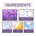 thumbnail image 1 of 4pcs Lavender Essential Oil Magnesium Bath Tablets Moisturize And Cleanse The Body, Refreshing And Lasting, 1 of 3