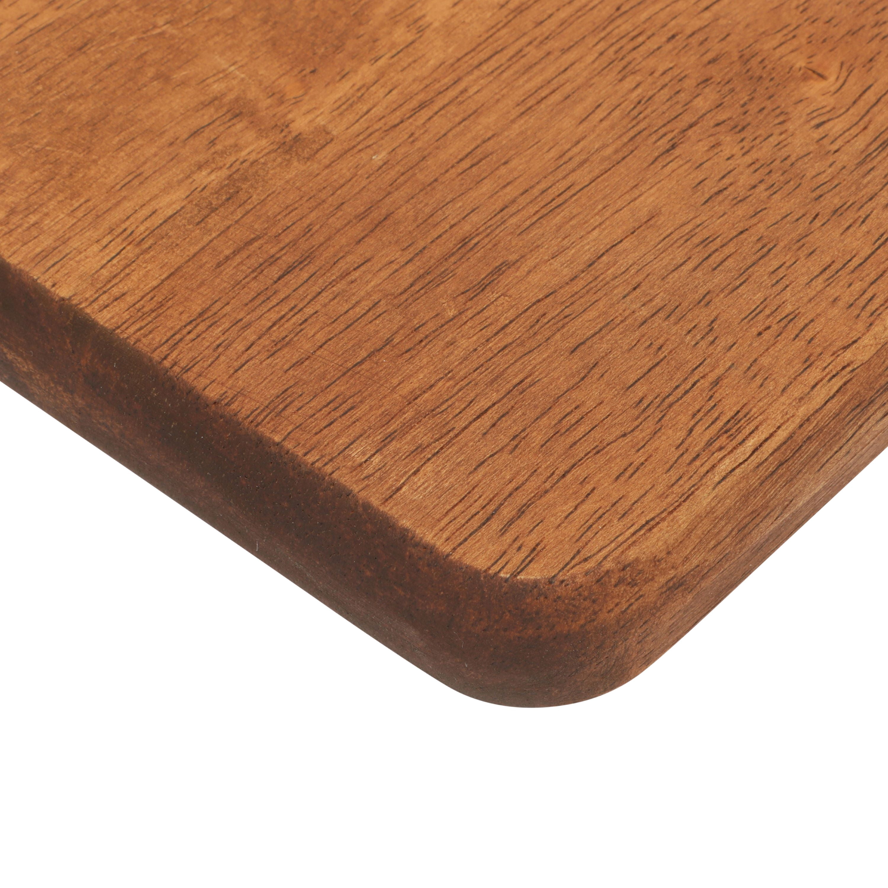 Martha Stewart Everyday Westhaven 4"x 9.5" Acacia Wood Cutting Board for Kitchen Chopping Board