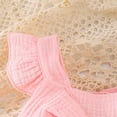 thumbnail image 6 of Shachafan Girls Sleeveless Flutter Dress With Bowknot Backless Summer Casual Party Wear Toddler Baby Floral Print Outfit Girls Holiday Outfits, 6 of 9