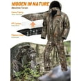 thumbnail image 5 of NEW VIEW Insulated Hunting Clothes for Men Cold Weather, Warm Camo Hunting Jacket and Pants, Hunting Suit for Deer Duck Hunts, 5 of 6