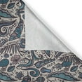 thumbnail image 4 of Ambesonne Surfboard Valance Pack of 2, Exotic Waters Fun, 42"X18", Tan Teal Mauve, 4 of 5