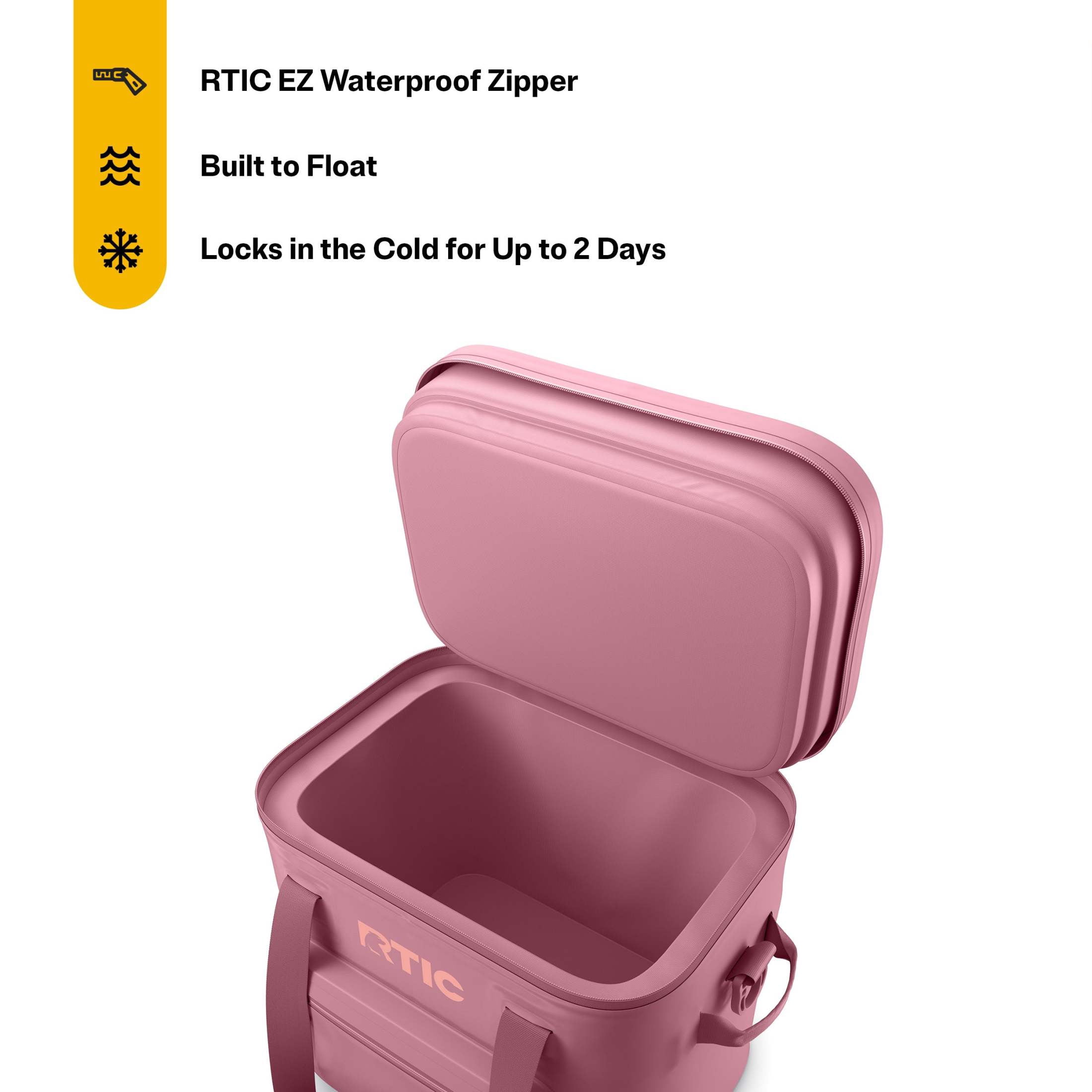 RTIC 30 Can Ultra-Tough Soft Cooler Pro, Leakproof Cooler, Waterproof Zipper, Snapdragon