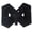 Black #3, variant on Posture Correction Strap, Adjustable Back Posture Corrector for Upper Back Brace, Shoulder Support for Sitting at Work Office Study Home Daily Use