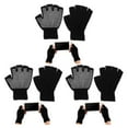 thumbnail image 4 of maskred Exquisite Craft Fingerless Gloves Combination Of Fashion And Functionality Compression Gloves 3Set, 4 of 6
