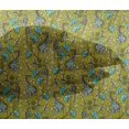 thumbnail image 4 of oneOone Viscose Chiffon Fabric Leaves|Floral & Paisley Block Fabric Prints By Yard 42 Inch Wide, 4 of 4