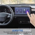 thumbnail image 4 of Protector De Pantalla De Navegación Para Coche, Vidrio Templado Transparente, Película Protectora De Pantalla Táctil Sensible A Prueba De Explosiones, Protector De Pantalla De Navegación Apto 2 Uds Vogacara VI006351-00, 4 of 7
