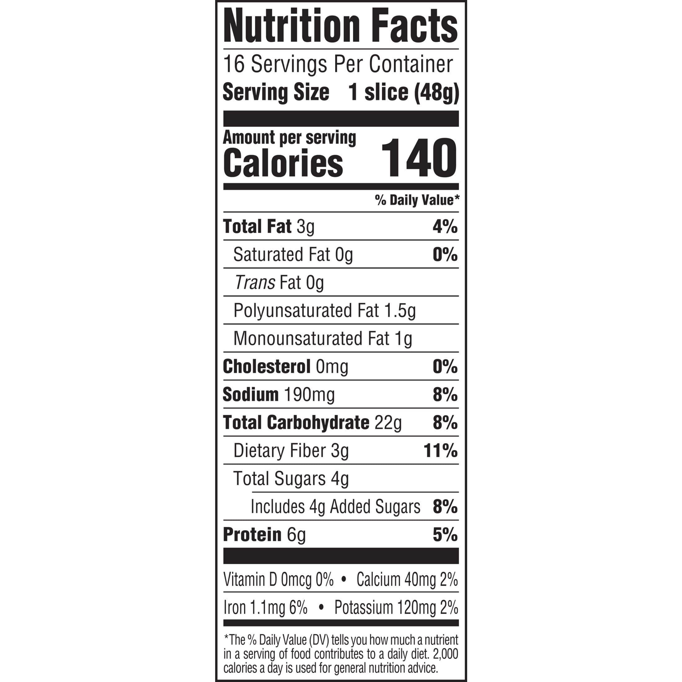 Brownberry Organic 100% Bread, 27 oz, Whole Grain Wheat Bread, Bag