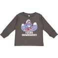 thumbnail image 3 of Inktastic Snowboarding Future Snowboarder Boys or Girls Long Sleeve Toddler T-Shirt, 3 of 5