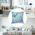 thumbnail image 5 of Watercolor Cute Unicorns Whales Decorative Pillow Cases Super Soft Throw Pillows Cover for Sofa Chair Bedroom, 5 of 7