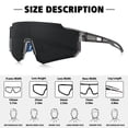thumbnail image 3 of Gafas de sol deportivas STORYCOAST Polarized UV400 Clear Grey, 3 of 6