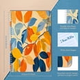 thumbnail image 2 of Spiral Notebook,College Ruled Journal,8.26" x 5.71" 50 Sheets/100 Pages,2 Pack - Leaves in Orange And Yellow With Simple And Clean, 2 of 7