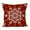 A, variant on Bfogop Christmas Holiday Throw Pillow Covers 18x18, Decorative Pillow Cases Bed Sofa Couch, Christmas Winter Accent Decor Cushion Bedroom, Velvet Square Euro Sham Covers, Snowflake Red