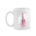 thumbnail image 2 of Hand-drawn Ballet Pointe Shoes. Mug Unisex's -Image by Shutterstock, 2 of 4