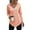 Pink, variant on AXXD Womens Blouses Basic Summer 2024 Casual Solid Long Sleeve V-Neck Solid Tops