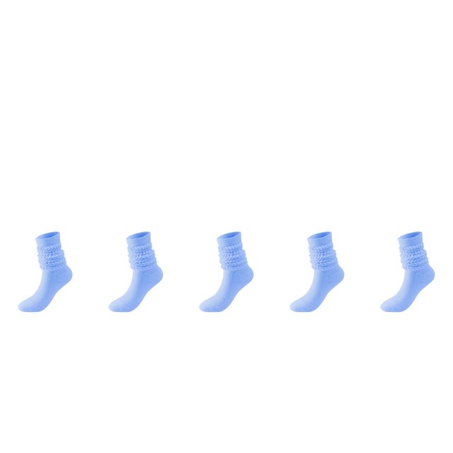 YDLCAFD Slouch Socks Women Thigh High Boot Socks Soft Scrunch Socks 5Pcs