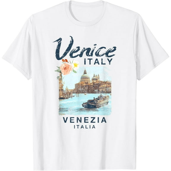 Venice Italy | Venezia Italia Vintage T Shirt T-Shirt