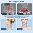 thumbnail image 4 of Collar Cozyhealth Soft Neck Support para el dolor de cuello, color gris, 4 of 7