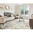 thumbnail image 3 of 8x10 Area Rug Living Room Rugs - Washable Neutral Modern Abstract Soft Thin Large Rug Indoor Floor No Slip Rug Carpet for Bedroom Under Dining Table Home Office Decor - Brown Grey, 3 of 4