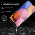 thumbnail image 6 of Mignova Screen Protector For Samsung Galaxy A20S 6.5 inch Tempered Glass 2.5D Arc Edges Screen Replacement Easy Frame Installation High Definition Fingerprint Free Case Friendly -Black 1 Pcs, 6 of 7