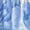 Blue, variant on Blue Watercolor Floral Print Halter Neck Smocked Waist A-Line Maxi Dress For Women