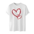 thumbnail image 3 of hotojiny Valentine's Day Shirt Men Stylish Printed T-Shirts Summer Crew Neck Short Sleeve Casual Tops Valentine Tees, 3 of 4
